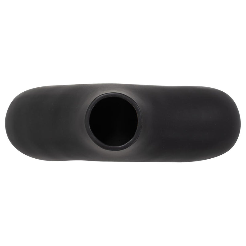 Beltram Black Open Vase