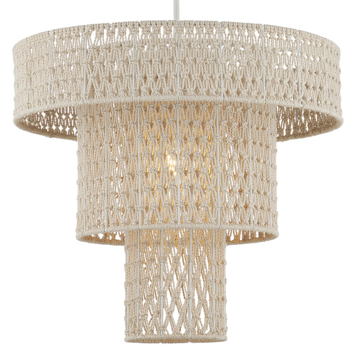 Currey & Co Counterculture Cream Chandelier