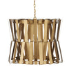 Currey & Co Chaconne Brass Chandelier