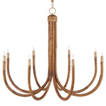 Currey & Co Samsara Rattan Chandelier