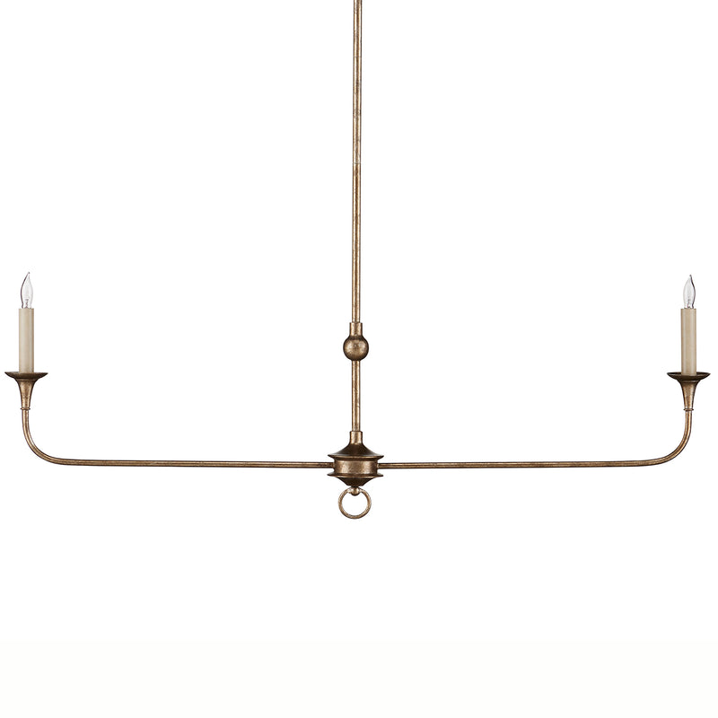 Currey & Co Nottaway Linear Chandelier