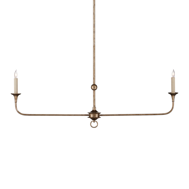 Currey & Co Nottaway Linear Chandelier