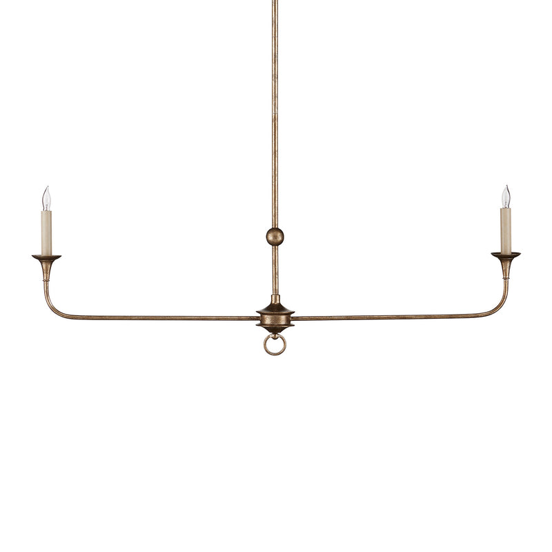 Currey & Co Nottaway Linear Chandelier