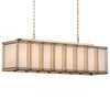 Currey & Co Daze Rectangular Chandelier