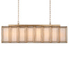 Currey & Co Daze Rectangular Chandelier