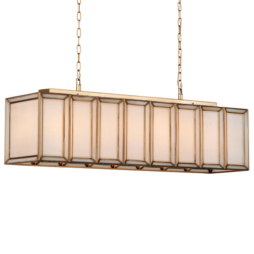 Currey & Co Daze Rectangular Chandelier