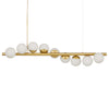 Currey & Co Barcarolle Linear Chandelier