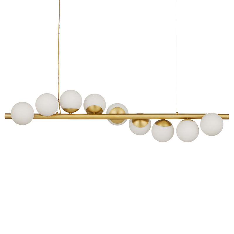 Currey & Co Barcarolle Linear Chandelier