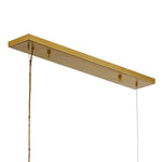 Currey & Co Barcarolle Linear Chandelier