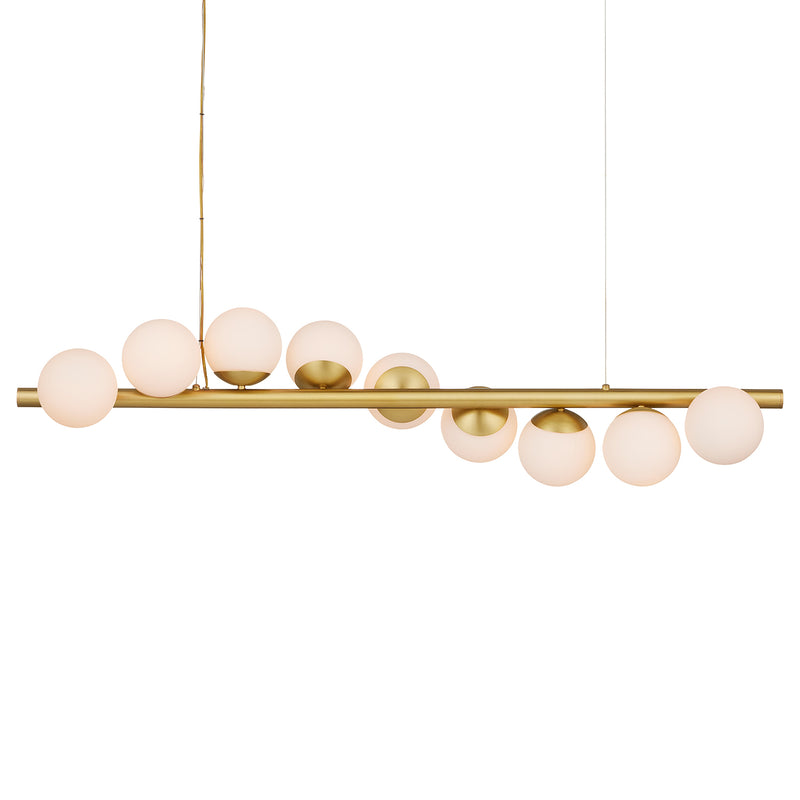 Currey & Co Barcarolle Linear Chandelier