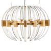 Currey & Co Coquette Small Brass Chandelier