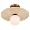 Currey & Co Apricity Semi-Flush Mount