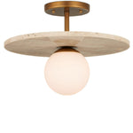 Currey & Co Apricity Semi-Flush Mount