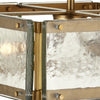 Currey & Co Countervail Square Semi-Flush Mount