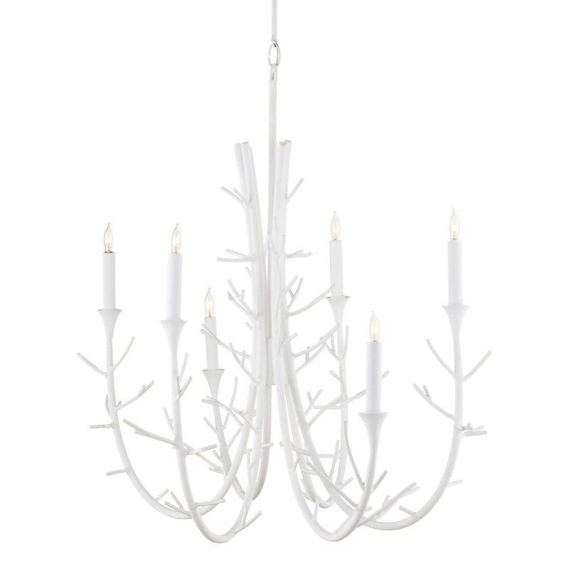 Currey & Co Twiggy Oval Chandelier