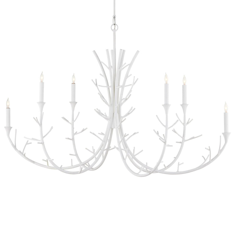 Currey & Co Twiggy Oval Chandelier