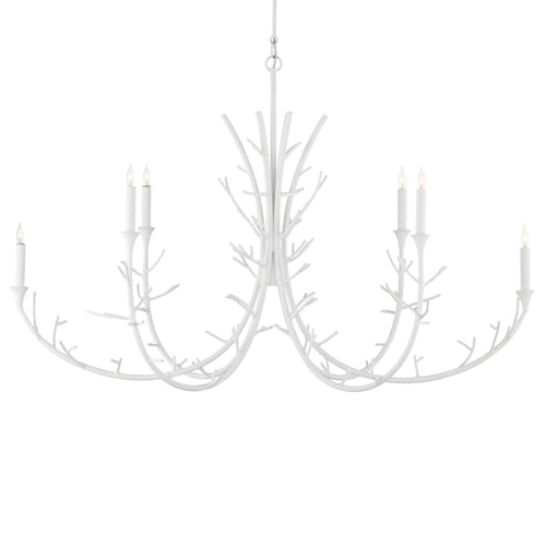 Currey & Co Twiggy Oval Chandelier