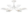 Currey & Co Snowflower Semi-Flush Mount