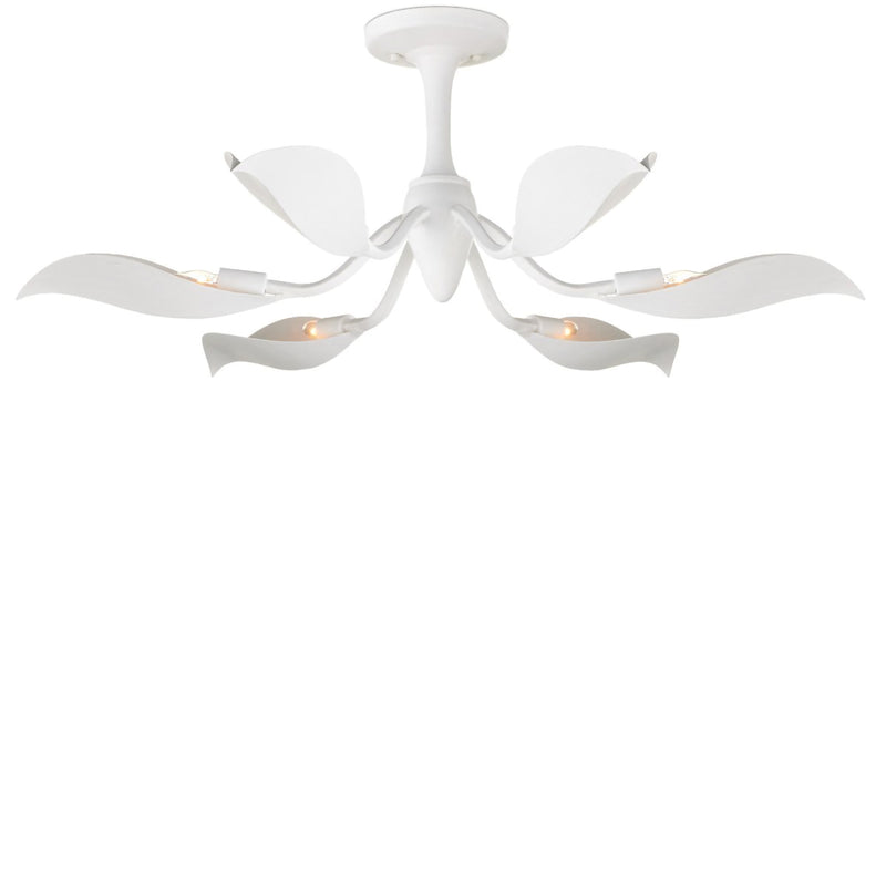 Currey & Co Snowflower Semi-Flush Mount