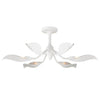 Currey & Co Snowflower Semi-Flush Mount