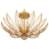 Currey & Co Leaflace Semi-Flush Mount