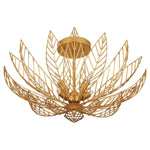 Currey & Co Leaflace Semi-Flush Mount