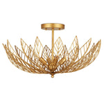 Currey & Co Leaflace Semi-Flush Mount