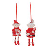 Clay Dough Elf Ornament Set of 12