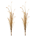 Tall Harvest Grass Faux Plant Stem Set of 2