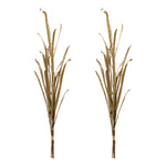 Tall Harvest Grass Faux Plant Stem Set of 2