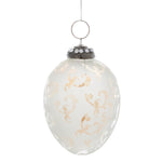 Ornate Glass Egg Ornament Set of 6