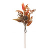 Mixed Fall Foliage Spray Faux Plant Stem Set of 2