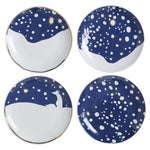 Eric + Eloise Snowy Small Plate Set of 4