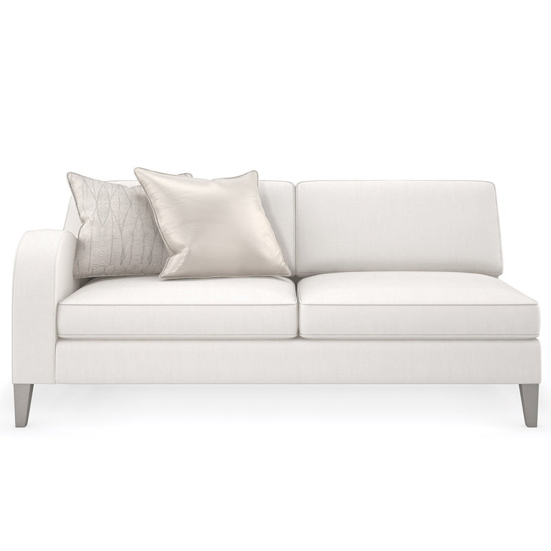 Caracole Victoria Left Arm Facing Loveseat