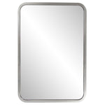 Simone Rectangular Stainless Steel Wall Mirror