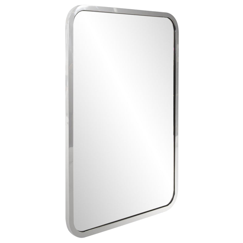 Simone Rectangular Stainless Steel Wall Mirror