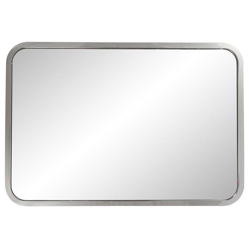 Simone Rectangular Stainless Steel Wall Mirror