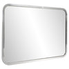 Simone Rectangular Stainless Steel Wall Mirror