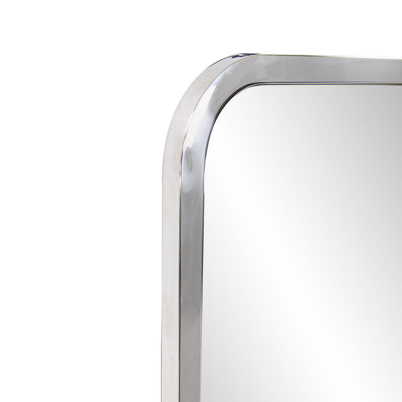 Simone Rectangular Stainless Steel Wall Mirror