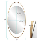 Nouvel Elliptical Wall Mirror