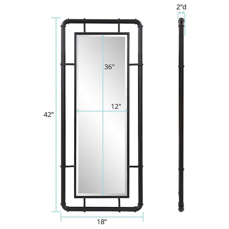 Brennan Industrial Dressing Wall Mirror