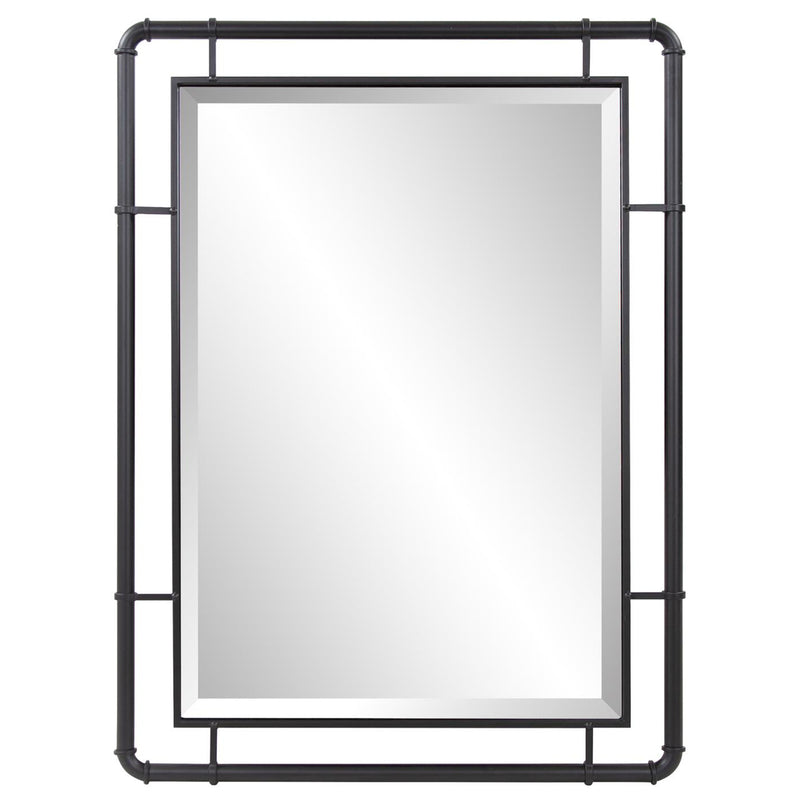 Brennan Industrial Vanity Wall Mirror