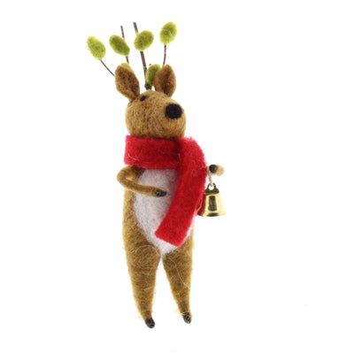 Reindeer Ornament Set of 3