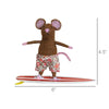 Surfer Mouse Ornament Set of 3