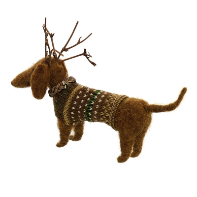 Daschund Ornament Set of 3