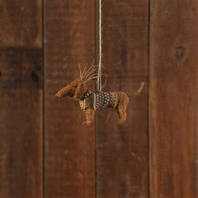 Daschund Ornament Set of 3