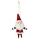 Santa Claus Ornament Set of 3