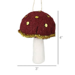 Mushroom Ornament Set of 3