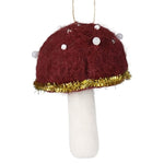 Mushroom Ornament Set of 3