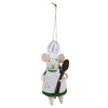 Chef Mouse Ornament Set of 3